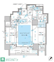 ディームス渋谷本町の物件間取画像